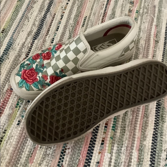 Flower checkered vans - Picture 3 of 3